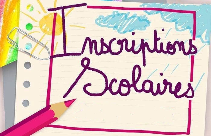 Modalités d'inscription pour l'école 